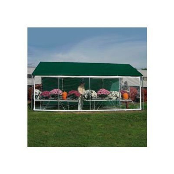 Clearspan WeatherShield Commercial Canopy 14'W x 40'L Gray 1440CCG10